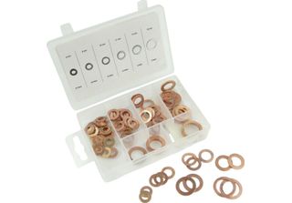 Set Di 80 Rondelle Diverse In Rame
