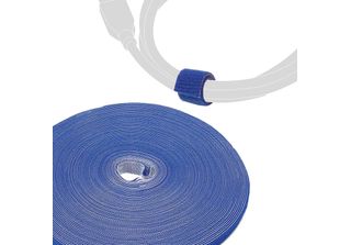 Label The Cable Nastro Chiusura A Strappo Da 25M, 16Mm, Blu