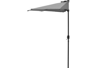Mezzo Ombrellone 'Eger' Ø300 Mezzo Giro Grigio