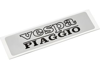 Adesivo Bestprice Argento Compatibile Con Piaggio / Vespa