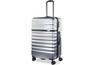 Bugatti Carrello Corium Hard-Top Case Trolley Silver Argentato