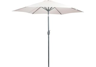 Ombrellone Greemotion Rotondo, Beige Inclinabile Ø 270,0 Cm