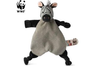 Cub Club - Panno Per Coccole Ziko La Zebra (Grigio, 30 Cm)