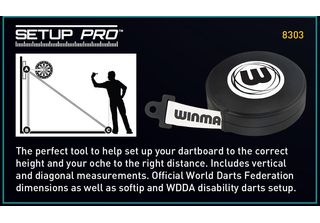 Winmau Setup Pro MaßBand