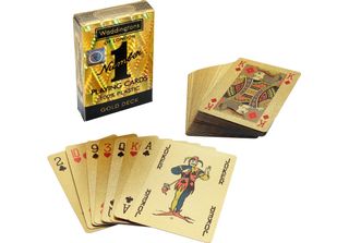 Carte Da Gioco Numero 1 Edizione Oro Waddingtons Gioco Di Carte Poker
