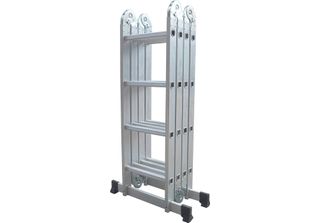 Varan Motors - DLM104 Ladder Multifunzionale In Alluminio 6 In 1 4,60 M Clip La…