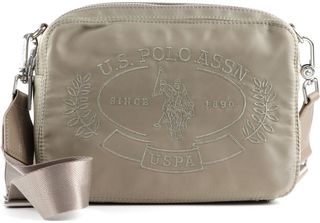U.S. Polo Assn. Borsa A Tracolla Springfield Crossbody Bag Light Taupe Beige