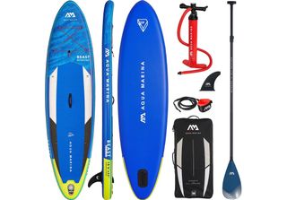 Aqua Marina Beast Sup Board Stand Up Paddle Aufblasbar Surfboard Carbon Paddel