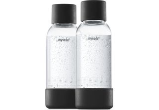 Mysoda 0,5L Bottiglia 2 Pezzi Nero