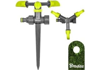 Irrigatore Circolare A 3 Bracci Con Picchetto A Terra Irrigatore A Impulsi Irri…
