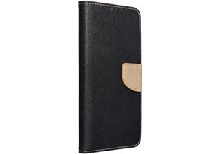 Custodia Fancy Book Per Xiaomi Redmi 9A Nero/Oro 441448