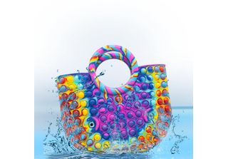 Pop It Handbags Ladies Push Pop It Handbags Ladies Shopper, Colore: Multicolore