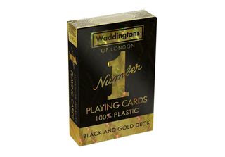 Mosse Vincenti Waddingtons N. 1 - Carte Da Gioco Nere E Oro