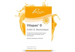 Vitapas D 5600 U.I. Capsule Settimanali Per Il Mantenimento Di Ossa Normali, No…