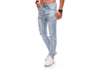 Edoti Pantaloni In Denim Da Uomo Brielan Blu 37