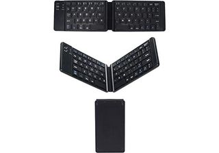 Ashata Tastiera Bluetooth Pieghevole, Tastiera Portatile Wireless Universale Ri…
