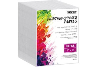 Pannelli Di Tela Tele 48 Pezzi 280X355Mm Pittura Tela Bianca Pittura Ad Olio