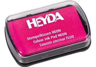 Heyda 204888432 Heyda Stempelkissen "Neon"", Neonpink"