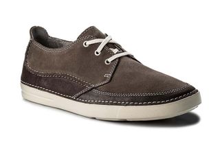 Clarks Gosler Edge Scarpe Da Uomo In Pelle Marrone Metà Clarks Gosler Edge Scar…