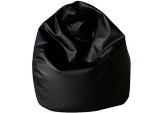 Talamo Italia Pouf Alez 70X70X110H Cm Nero, Nero Forma Sacco Italy