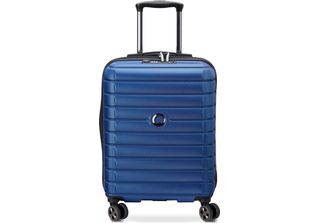 Delsey Paris Carrello Shadow 5.0 4DR Cabin Trolley Slim Line 55 Blue