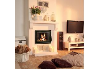 Inserto Per Caminetto In Ghisa Kratki Zuzia Eco Deco 12 Kw Ø 150