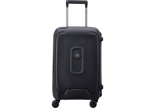 Delsey Paris Carrello Moncey 4 Double Rolls Cabin Trolley 55 Black Nero