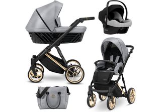 Kunert Ivento Premium 3In1 In Ecopelle Argento Con Cornice Oro
