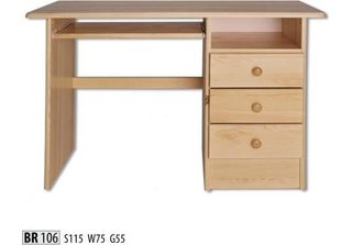 Scrivania In Vero Legno Scrivania In Legno Scrivania Solida Mobili Per Ufficio …
