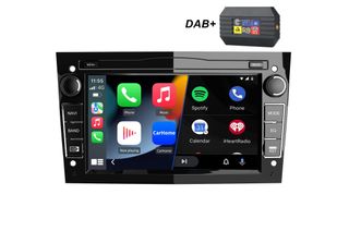 Piano Black 2+64G 7 "Android 15 Car Radio Carplay Per Opel Astra H Zafira Vectr…