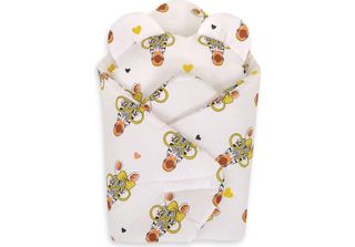 Corno Di Bambola Con Cuscino Orso - Giallo Zebra