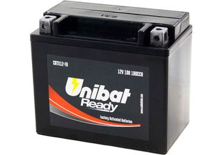 Unibat Cbtx12-Fa Batteria Agm Argento Argento Taglia Unica