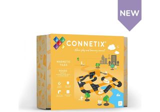 Connetix Rampe Stradali Magnetiche Giocattolo 16 Pezzi Nero