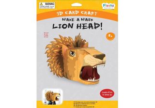 Fiesta Crafts Lion Craft Set 3D Maschera Giocattolo Di Cartone