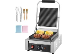 Panini Grill Commerciale - Piastra 22X23Cm - Panini Professionali Per Panini De…