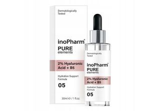 Inopharm Pure Elements 2% Acido Ialuronico + B5 Siero Per Il Viso, 30Ml