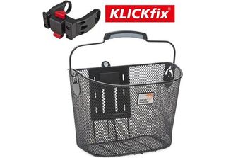 Nuovo Looxs Nuovo Looxs Basket Tuscany Kf Schwarz + Klickfix E-Bike