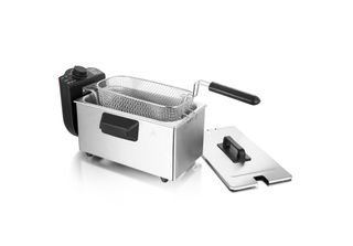Emerio DF-120482 Emerio Fritteuse, Kaltzone, 3L, Thermostat, Bpa-Frei