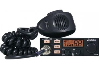 Stabo 30130 Stabo XM3004E Radio Vox 12/24 Volt Nero