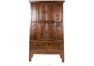 Fine Asianliving Antique Chinese Cabinet Large W119Xd64Xh207Cm Chinese Cabinet …