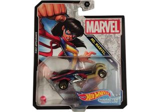 Mattel GJH94 Hot Wheels Character Cars Ms. Marvel, Marvel, Auto Da Corsa Da Col…
