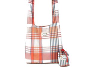 Oilily Borsa Shopper Toto Folding Tote Penelope Check Blue Haze Multicolore