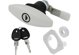 Sts / Fap Push Lock Blocco Flap Ellisse Luce Flap Di Servizio Caravan Camper Ro…