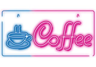Neon Led Sign Light Usb Led Light Home Illuminated Sign Night Light Coffee Pink…