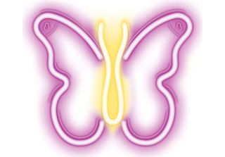 Neon Led Sign Light Usb Led Light Home Illuminated Sign Night Light Butterfly P…