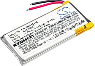 Techtek Batteria Compatibile Con [Cardo] Packtalk Duo, Scala Rider Packtalk, Sc…