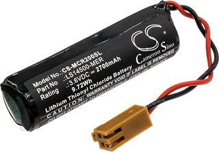 Techtek Batteria Compatibile Con [Mitsubishi] CR1, CR2, CR2-532M, CR2A, CR3, CR…