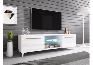 Tavolino Per Tv Kerri - Bianco