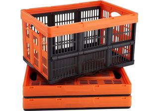 Set Di 3 45L Professional Folding Box Pp Transport Box Foldable Storage Box Han…