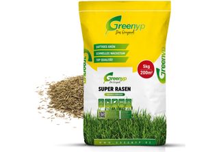 Greenyp® Super Lawn I Prato Ornamentale Verde Intenso Di Prima Qualità I 5 Kg P…